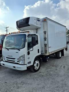 Isuzu NPR 16 ft Refrigerated Truck - 215HP, 6 Speed Automatic, Liftgate