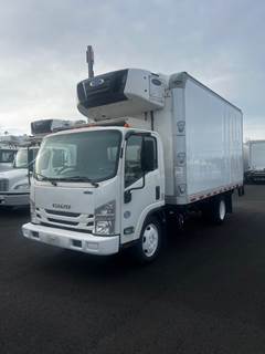 Isuzu NPR 16 ft Refrigerated Truck - 215HP, 6 Speed Automatic, Liftgate
