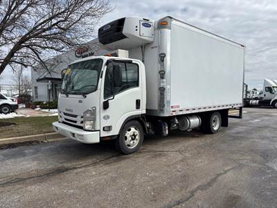 Isuzu NPR 16 ft Refrigerated Truck - 215HP, 6 Speed Automatic