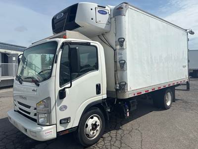 Isuzu NPR 16 ft Refrigerated Truck - 215HP, 6 Speed Automatic
