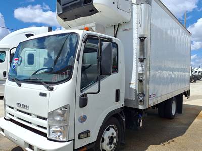 Isuzu NQR 16 ft Refrigerated Truck - 215HP, 6 Speed Automatic, Liftgate