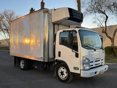 Isuzu NQR 14 ft Refrigerated Truck - 215HP, 6 Speed Automatic