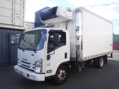 Isuzu NQR 16 ft Refrigerated Truck - 215HP, 6 Speed Automatic