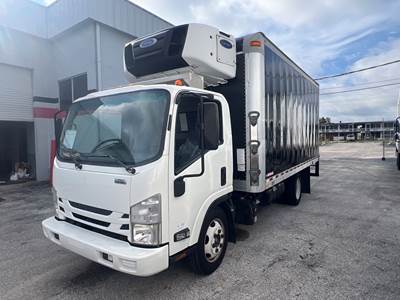 Isuzu NQR 16 ft Refrigerated Truck - 215HP, 6 Speed Automatic