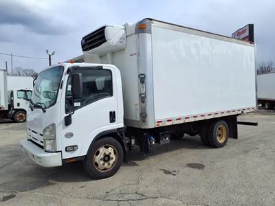 Isuzu NQR 16 ft Refrigerated Truck - 215HP, 6 Speed Automatic