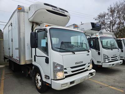 Isuzu NQR 18 ft Refrigerated Truck - 6 Speed Automatic, Liftgate
