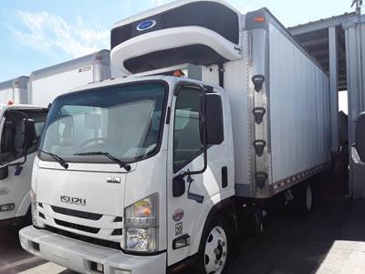 Isuzu NQR 16 ft Refrigerated Truck - 215HP, 6 Speed Automatic, Liftgate