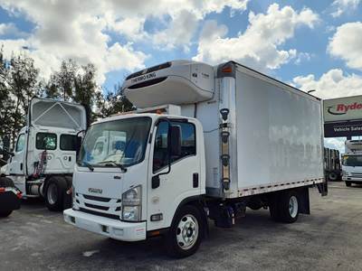 Isuzu NQR 16 ft Refrigerated Truck - 215HP, 6 Speed Automatic, Liftgate