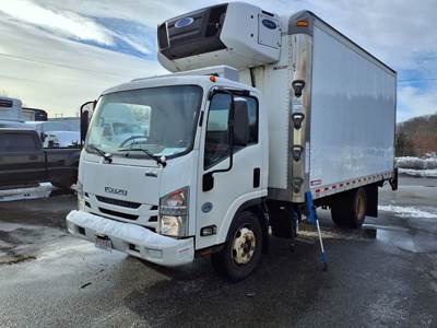 Isuzu NQR 16 ft Refrigerated Truck - 215HP, 6 Speed Automatic, Liftgate