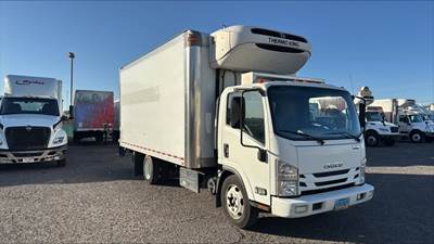 Isuzu NQR 16 ft Refrigerated Truck - 215HP, 6 Speed Automatic, Liftgate