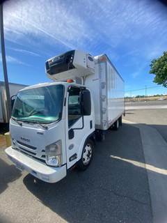 Isuzu NQR 16 ft Refrigerated Truck - 215HP, 6 Speed Automatic, Liftgate