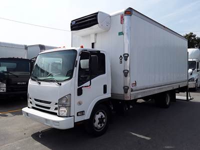 Isuzu NRR 20 ft Refrigerated Truck - 215HP, 6 Speed Automatic, Liftgate