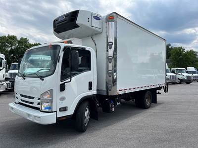 Isuzu NRR 16 ft Refrigerated Truck - 215HP, 6 Speed Automatic, Liftgate