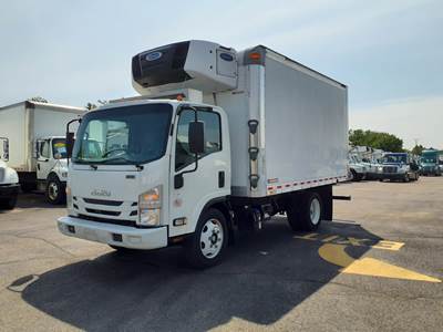 Isuzu NRR 14 ft Refrigerated Truck - 215HP, 6 Speed Automatic