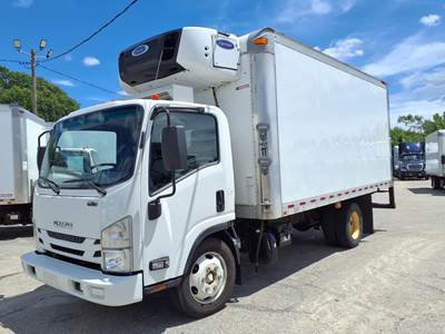 Isuzu NRR 16 ft Refrigerated Truck - 215HP, 6 Speed Automatic