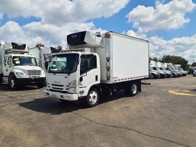 Isuzu NRR 14 ft Refrigerated Truck - 215HP, 6 Speed Automatic