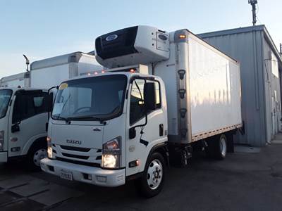 Isuzu NRR 16 ft Refrigerated Truck - 215HP, 6 Speed Automatic, Liftgate