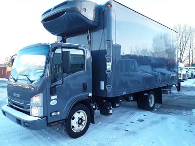 Isuzu NRR 18 ft Refrigerated Truck - 215HP, 6 Speed Automatic, Liftgate