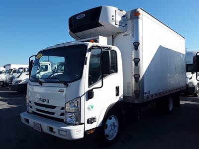 Isuzu NRR 16 ft Refrigerated Truck - 215HP, 6 Speed Automatic, Liftgate