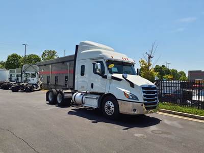 Freightliner Cascadia 116 Sleeper Semi Truck - 48" Mid Roof Sleeper, 450HP, 12 Speed Automatic