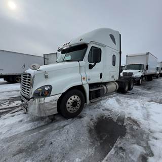 Freightliner Cascadia 125 Sleeper Semi Truck - 53" Mid Roof Sleeper, 10 Speed Manual