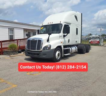 Freightliner Cascadia 125 Sleeper Semi Truck - 72" Condo Sleeper, 455HP, 12 Speed Automatic
