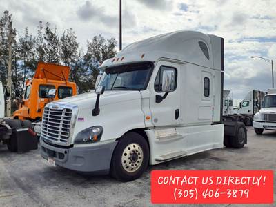 Freightliner Cascadia 125 Single Axle Sleeper Semi Truck - 72" Condo Sleeper, 400HP, 10 Speed Automatic