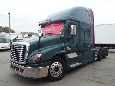 Freightliner Cascadia 125 Sleeper Semi Truck - 72" Condo Sleeper, 455HP, 12 Speed Automatic