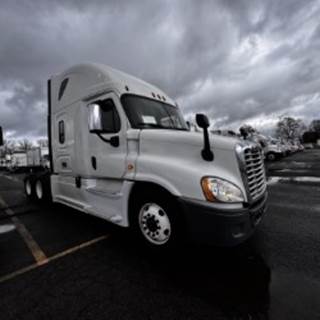 Freightliner Cascadia 125 Sleeper Semi Truck - 72" Condo Sleeper, 455HP, 12 Speed Automatic