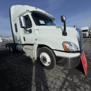 Freightliner Cascadia 125 Sleeper Semi Truck - 48" Mid Roof Sleeper, 455HP, 10 Speed Manual