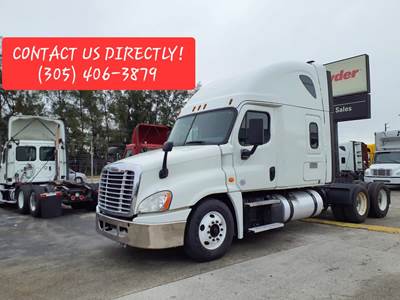 Freightliner Cascadia 125 Sleeper Semi Truck - 72" Condo Sleeper, 455HP, 12 Speed Automatic