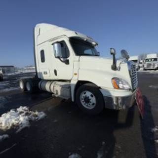 Freightliner Cascadia 125 Sleeper Semi Truck - 48" Condo Sleeper, 455HP, 10 Speed Manual