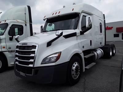 Freightliner Cascadia 126 Sleeper Semi Truck - 72" Mid Roof Sleeper, 455HP, 13 Speed Manual