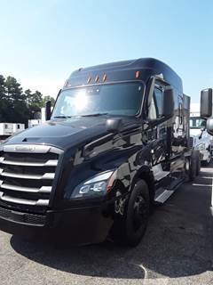 Freightliner Cascadia 126 Sleeper Semi Truck - 58" Mid Roof Sleeper, 455HP, 12 Speed Automatic
