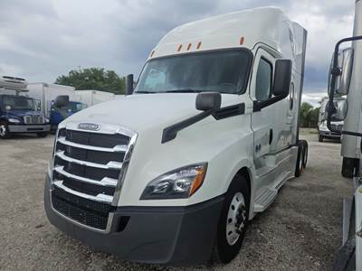 Freightliner Cascadia 126 Sleeper Semi Truck - 48" Mid Roof Sleeper, 455HP, 12 Speed Automatic