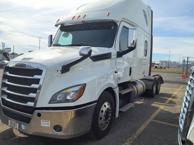 Freightliner Cascadia 126 Sleeper Semi Truck - 72" Mid Roof Sleeper, 455HP, 12 Speed Automatic
