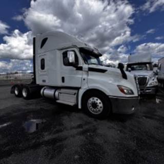 Freightliner Cascadia 126 Sleeper Semi Truck - 72" Mid Roof Sleeper, 455HP, 12 Speed Automatic