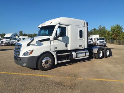 Freightliner Cascadia 126 Sleeper Semi Truck - 63" Mid Roof Sleeper, 455HP, 12 Speed Automatic