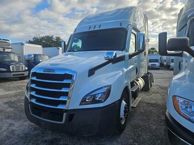 Freightliner Cascadia 126 Sleeper Semi Truck - 48" Mid Roof Sleeper, 455HP, 12 Speed Automatic