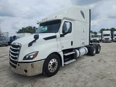 Freightliner Cascadia 126 Sleeper Semi Truck - 48" Mid Roof Sleeper, 455HP, 12 Speed Automatic