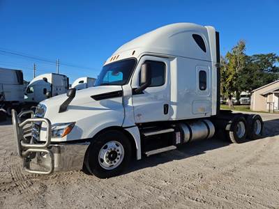 Freightliner Cascadia 126 Sleeper Semi Truck - 48" Mid Roof Sleeper, 455HP, 12 Speed Automatic