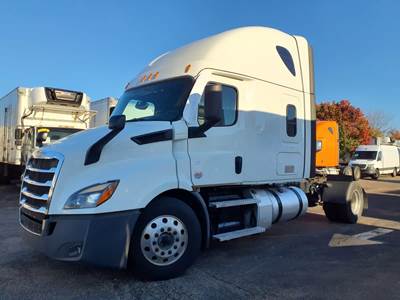Freightliner Cascadia 126 Single Axle Sleeper Semi Truck - 72" Condo Sleeper, 410HP, 10 Speed Manual