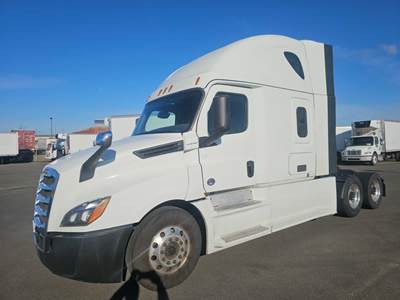 Freightliner Cascadia 126 Sleeper Semi Truck - 72" Mid Roof Sleeper, 455HP, 12 Speed Automatic