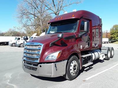 Freightliner Cascadia 126 Sleeper Semi Truck - 48" Mid Roof Sleeper, 450HP, 12 Speed Automatic