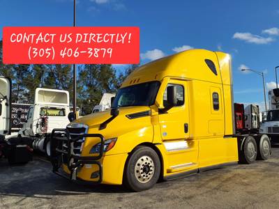 Freightliner Cascadia 126 Sleeper Semi Truck - 72" Condo Sleeper, 450HP, 10 Speed Automatic