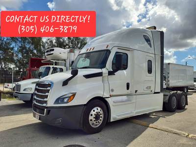 Freightliner Cascadia 126 Sleeper Semi Truck - 72" Condo Sleeper, 455HP, 12 Speed Automatic