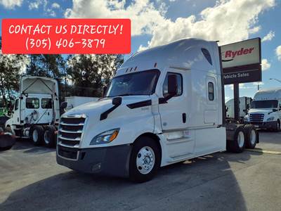 Freightliner Cascadia 126 Sleeper Semi Truck - 72" Condo Sleeper, 455HP, 12 Speed Automatic