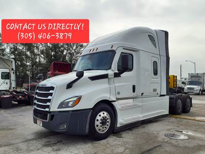 Freightliner Cascadia 126 Sleeper Semi Truck - 72" Condo Sleeper, 455HP, 12 Speed Automatic
