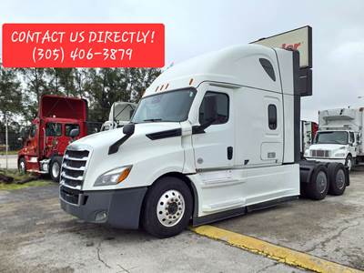 Freightliner Cascadia 126 Sleeper Semi Truck - 72" Condo Sleeper, 455HP, 12 Speed Automatic