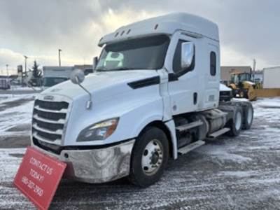 Freightliner Cascadia 126 Sleeper Semi Truck - 48" Mid Roof Sleeper, 455HP, 12 Speed Automatic